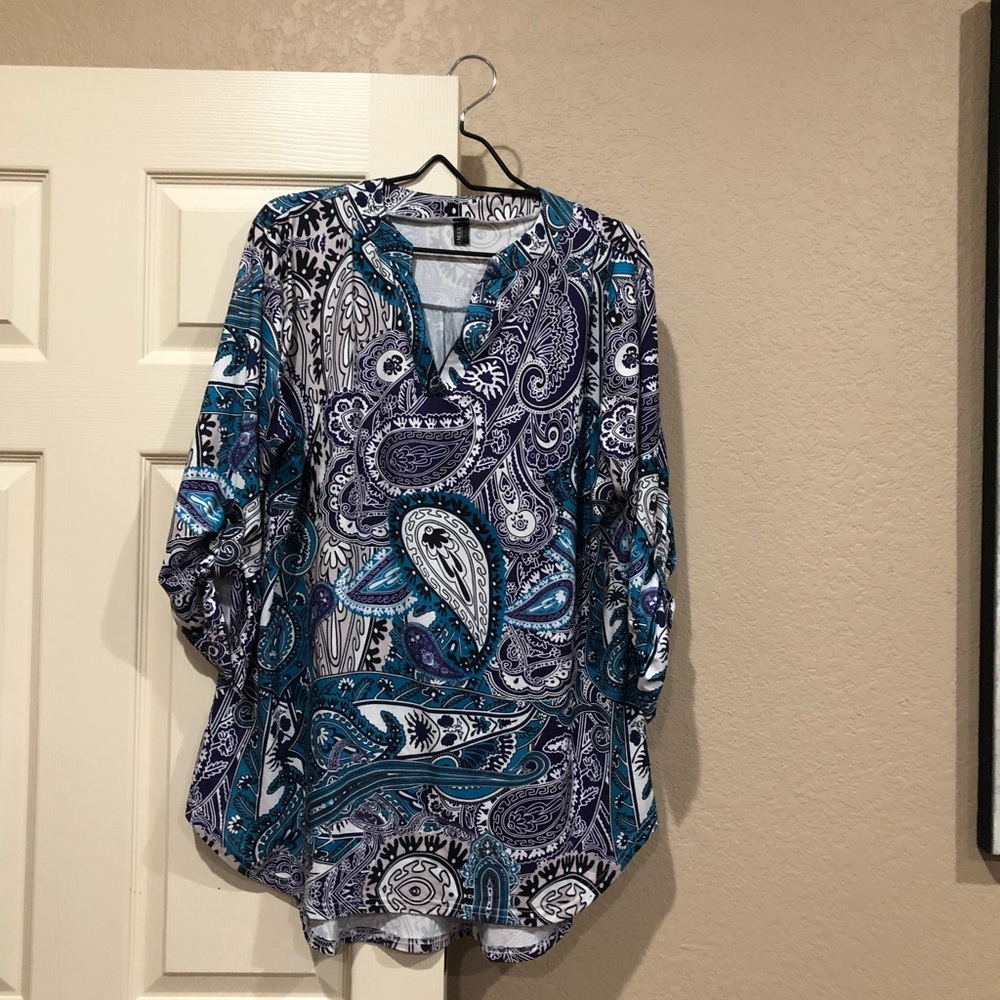 Paisley Tunic top